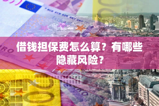 北京借钱担保费怎么算？有哪些隐藏风险？