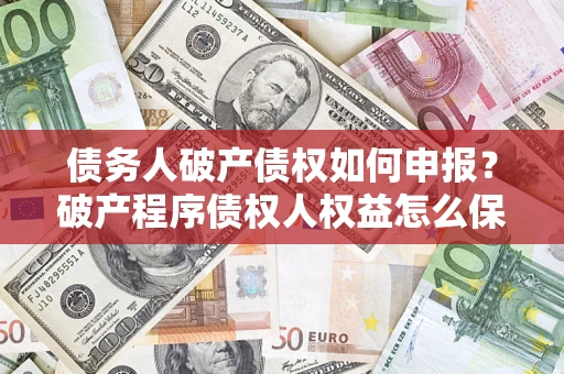 北京债务人破产债权如何申报？破产程序债权人权益怎么保障？