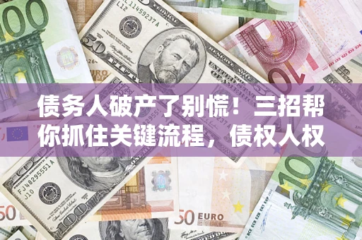 北京债务人破产了别慌！三招帮你抓住关键流程，债权人权益不再缩水