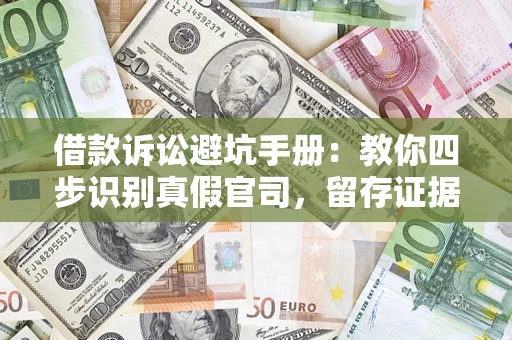 北京借款诉讼避坑手册：教你四步识别真假官司，留存证据不踩雷